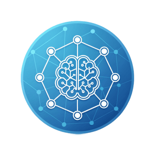AI tools icon - neural network showing comprehensive AI capabilities across categories